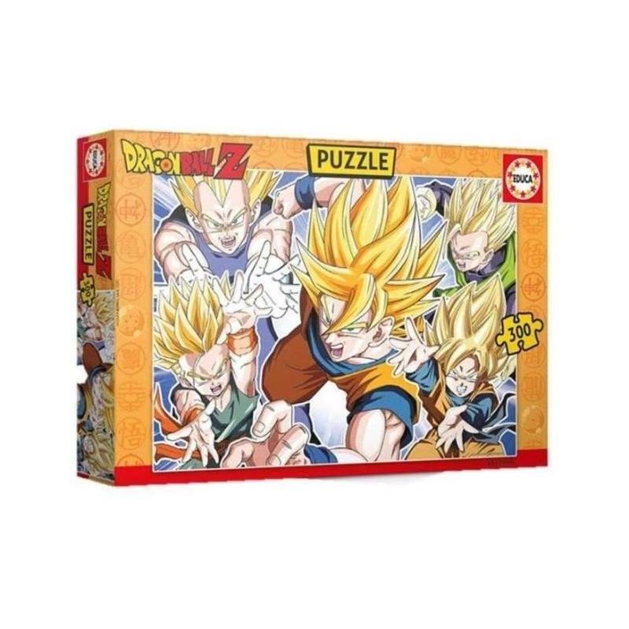 EDUCA Puzzle 300 pièces Dragon Ball Z – Univers manga et combat – Puzzle enfant – Dès 8 ans – Educa