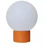 Lumisky Lampe de table touch effet beton orange LED TERRA TERRE CUITE Orange Terre cuite h 25 cm