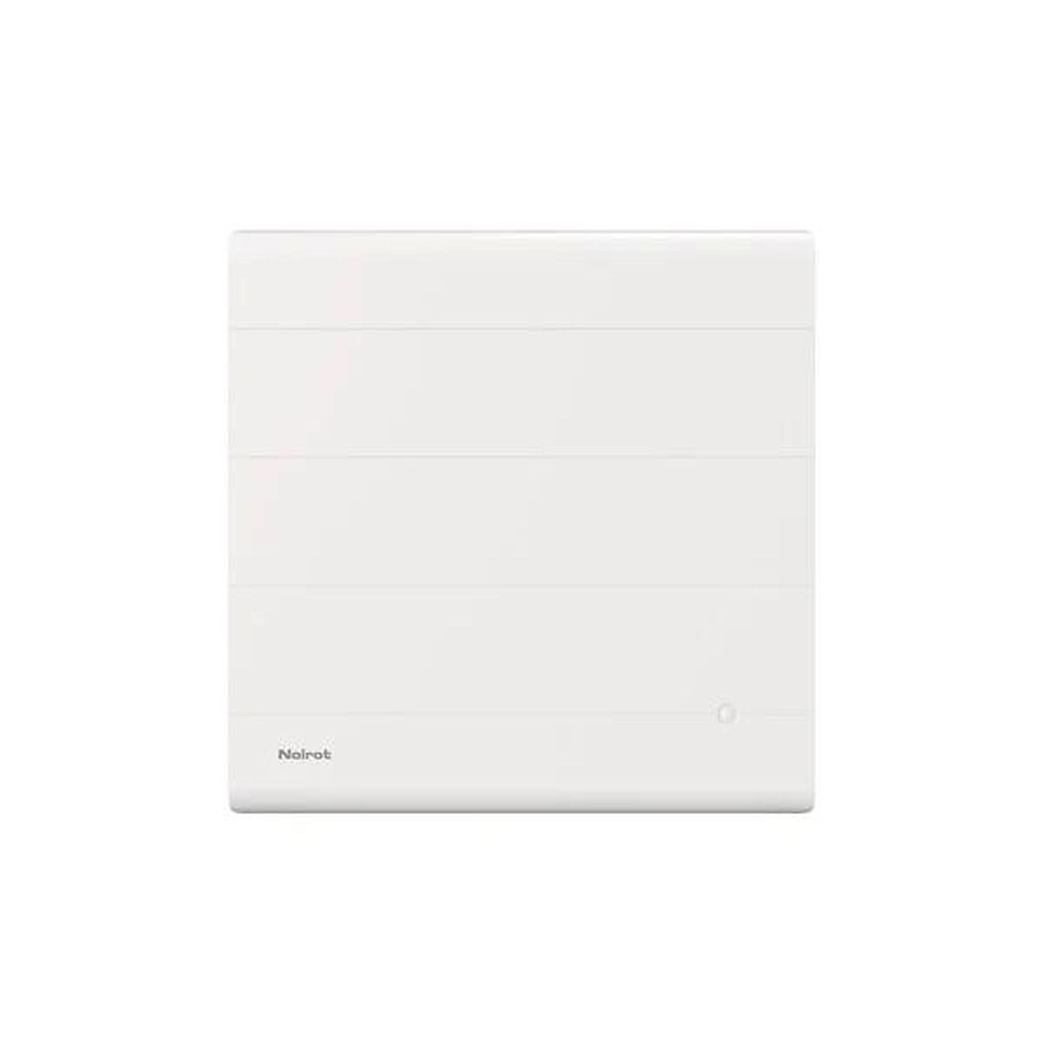 NOIROT Radiateur électrique connecté - radiasoft 2 blanc - 1000 w - horizontal double cœur de chauffe