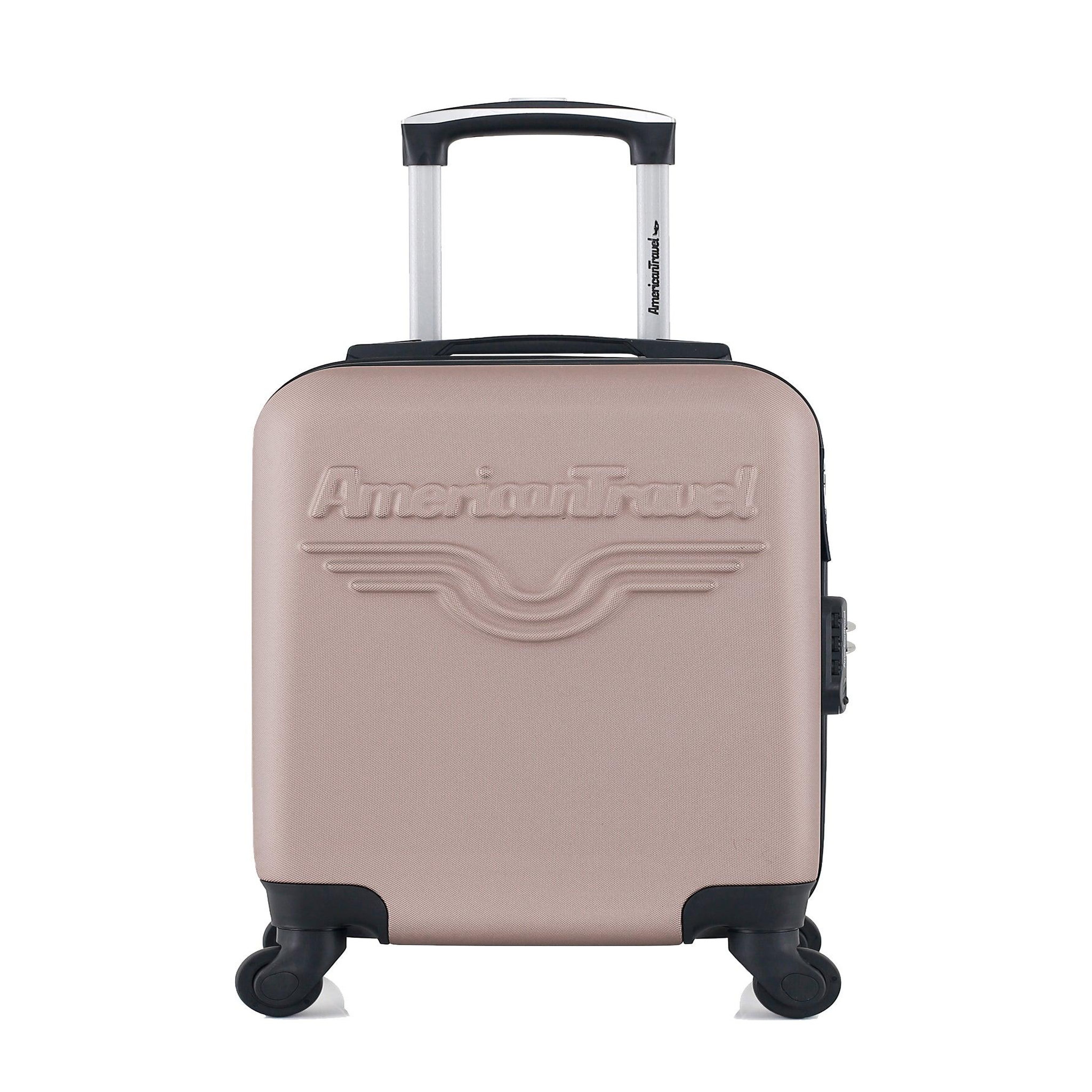 AMERICAN TRAVEL American travel - valise cabine xxs chelsea 46 cm 4 roues. Coloris disponibles : Gris