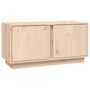 Voir la diapositive 2 : VIDAXL Meuble TV 80x35x40,5 cm Bois de pin massif