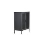 Voir la diapositive 5 : Paris Prix Buffet 2 Portes en Métal  Misha  102cm Noir