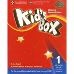 KID'S BOX 1. ACTIVITY BOOK WITH ONLINE RESOURCES, 2ND EDITION, EDITION EN ANGLAIS, Tomlinson Michael