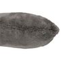 Voir la diapositive 2 : Paris Prix Coussin Imitation Fourrure  Cutie  45x45cm Gris Foncé