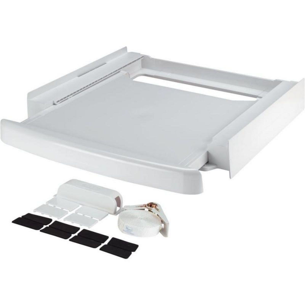 WPRO Kit de superposition 60cm blanc avec tablette - sks101