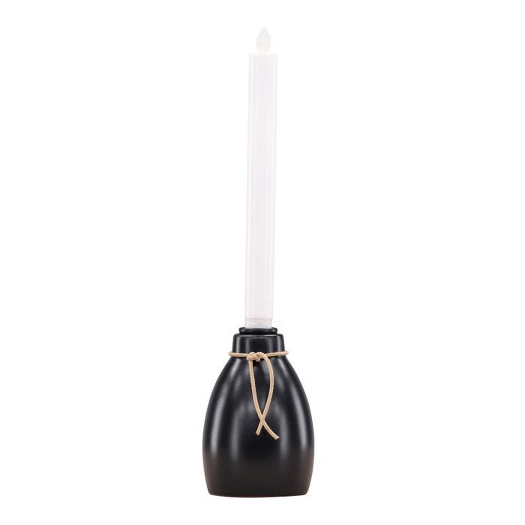 Paris Prix Bougeoir Design à LED  Ulricehamn  9cm Noir