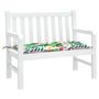 Voir la diapositive 3 : VIDAXL Coussin de banc de jardin multicolore 110x50x7 cm tissu