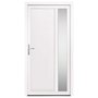 Voir la diapositive 3 : VIDAXL Porte d'entree Blanc 108x208 cm PVC