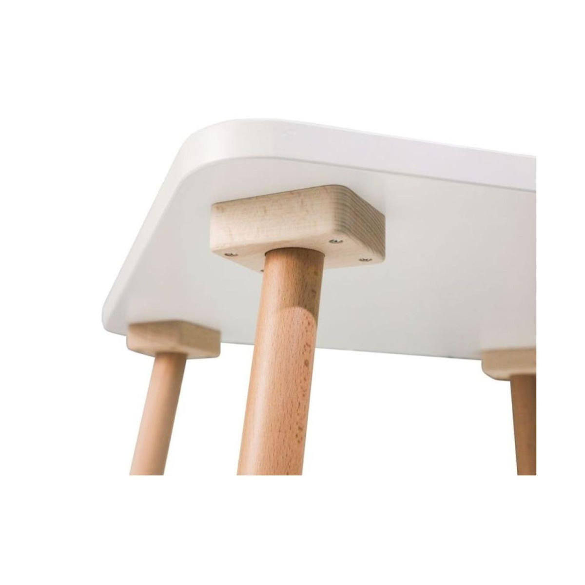 ELINELI Ensemble évolutif enfant table et chaise oreilles