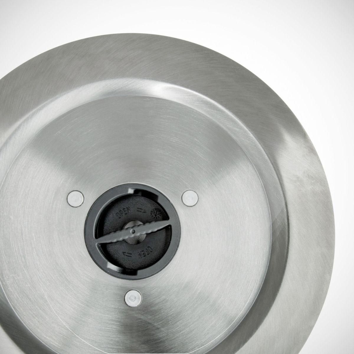 graef Trancheuse électrique SKS110 Silver base verre