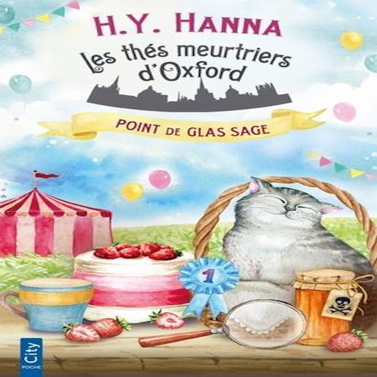 LES THES MEURTRIERS D'OXFORD TOME 4 : POINT DE GLAS SAGE, Hanna H.Y.