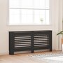 Voir la diapositive 1 : VIDAXL Cache-radiateur noir 172x19x81,5 cm MDF