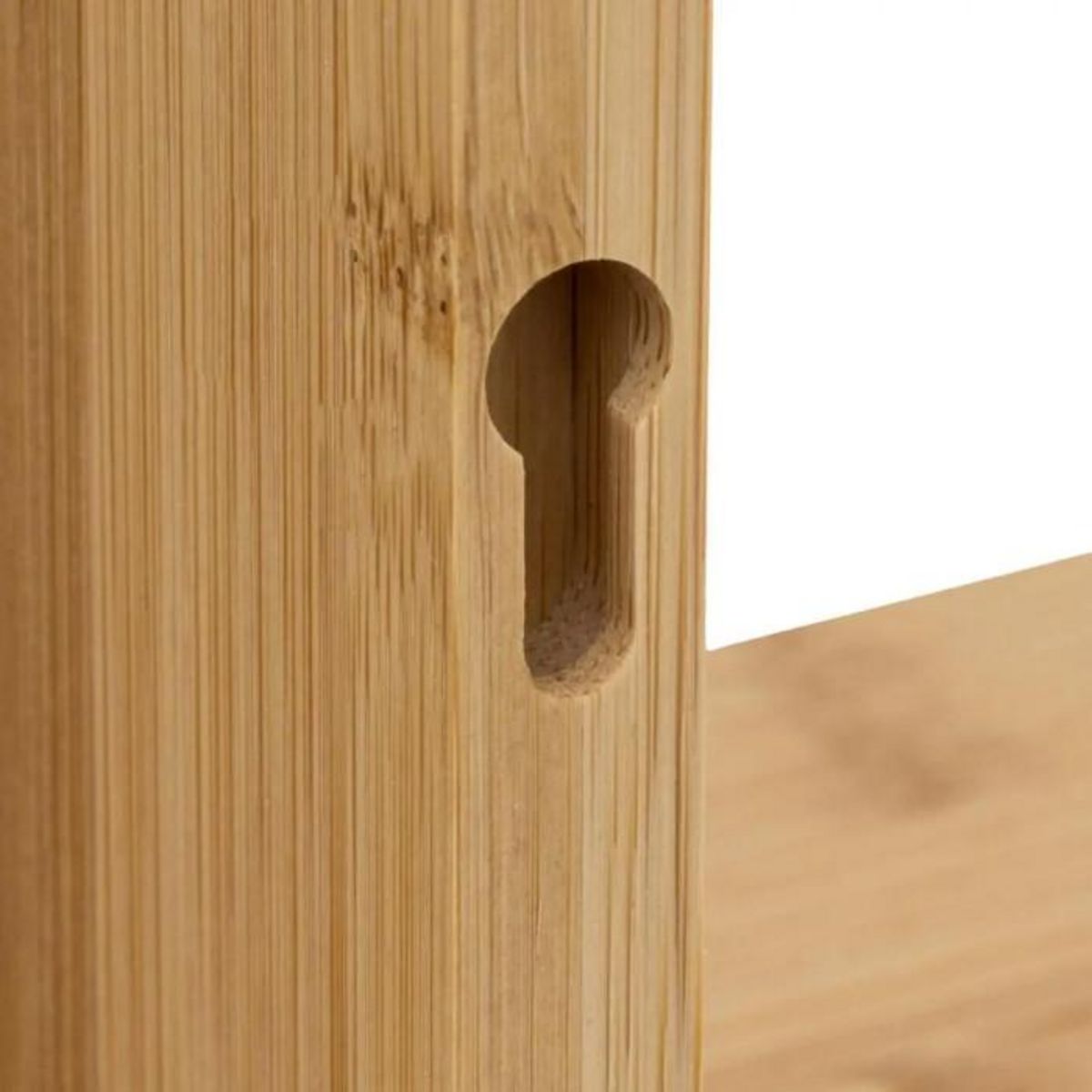 FIVE Lot de 3 Étagères Murales  Fixy  25cm Naturel