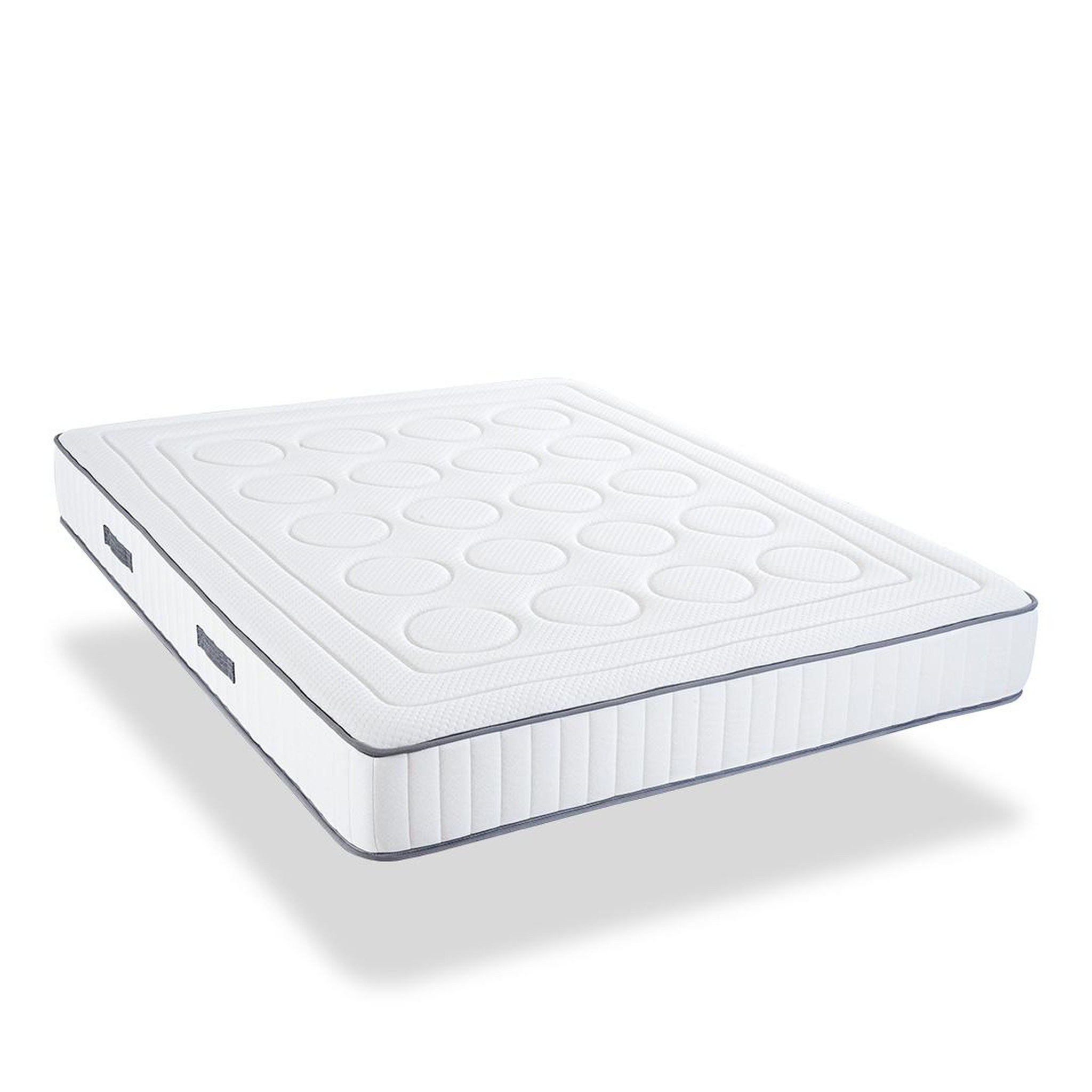 OLYMPE LITERIE Olympe literie | matelas cristal | mousse avec mémoire de forme. Coloris disponibles : Blanc