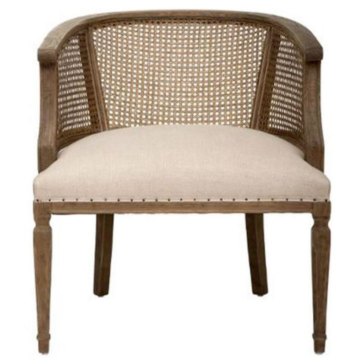 Paris Prix Fauteuil Cannage Design  Cleon  69cm Lin