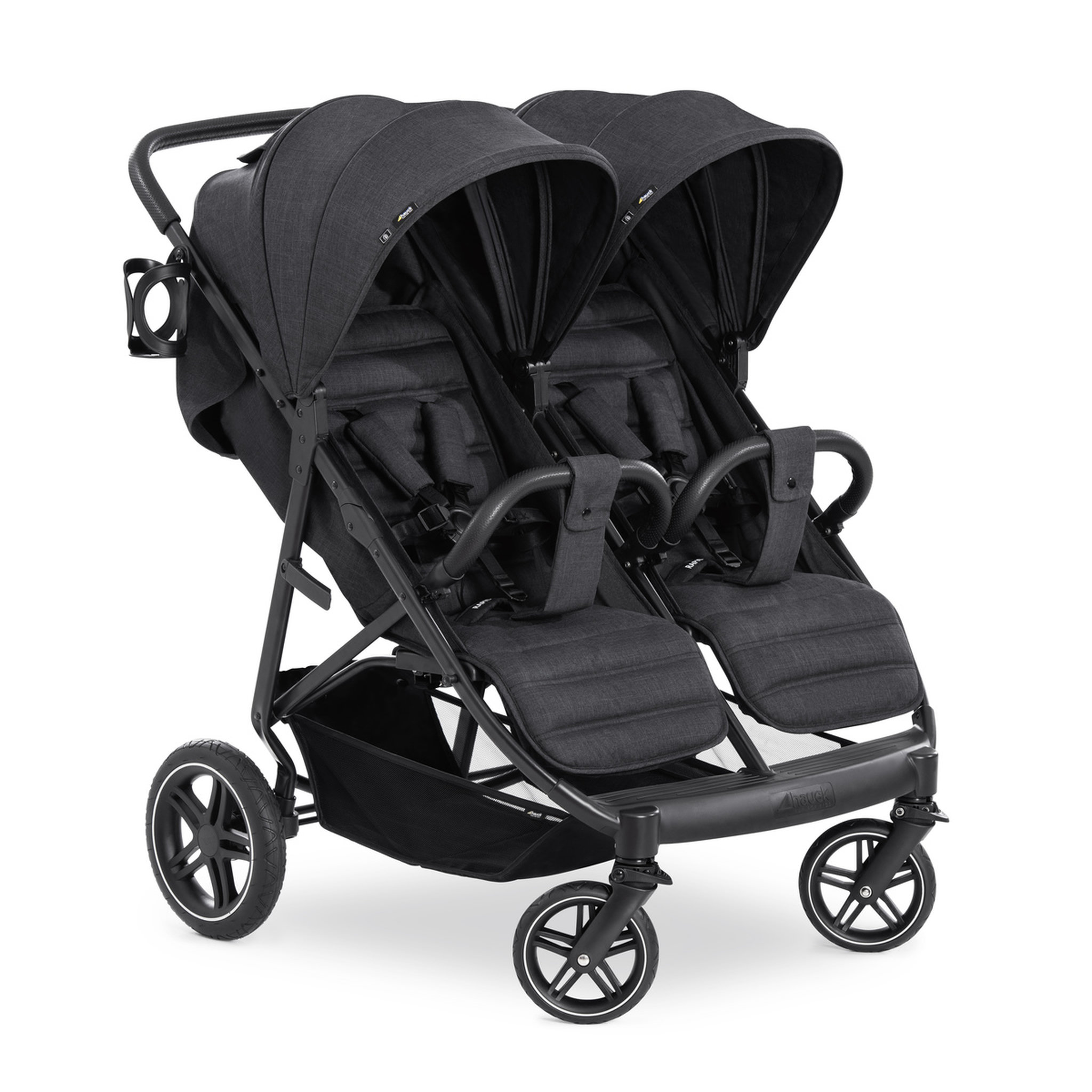 Voir la diapositive 1 : HAUCK Poussette double Uptown Duo Noir