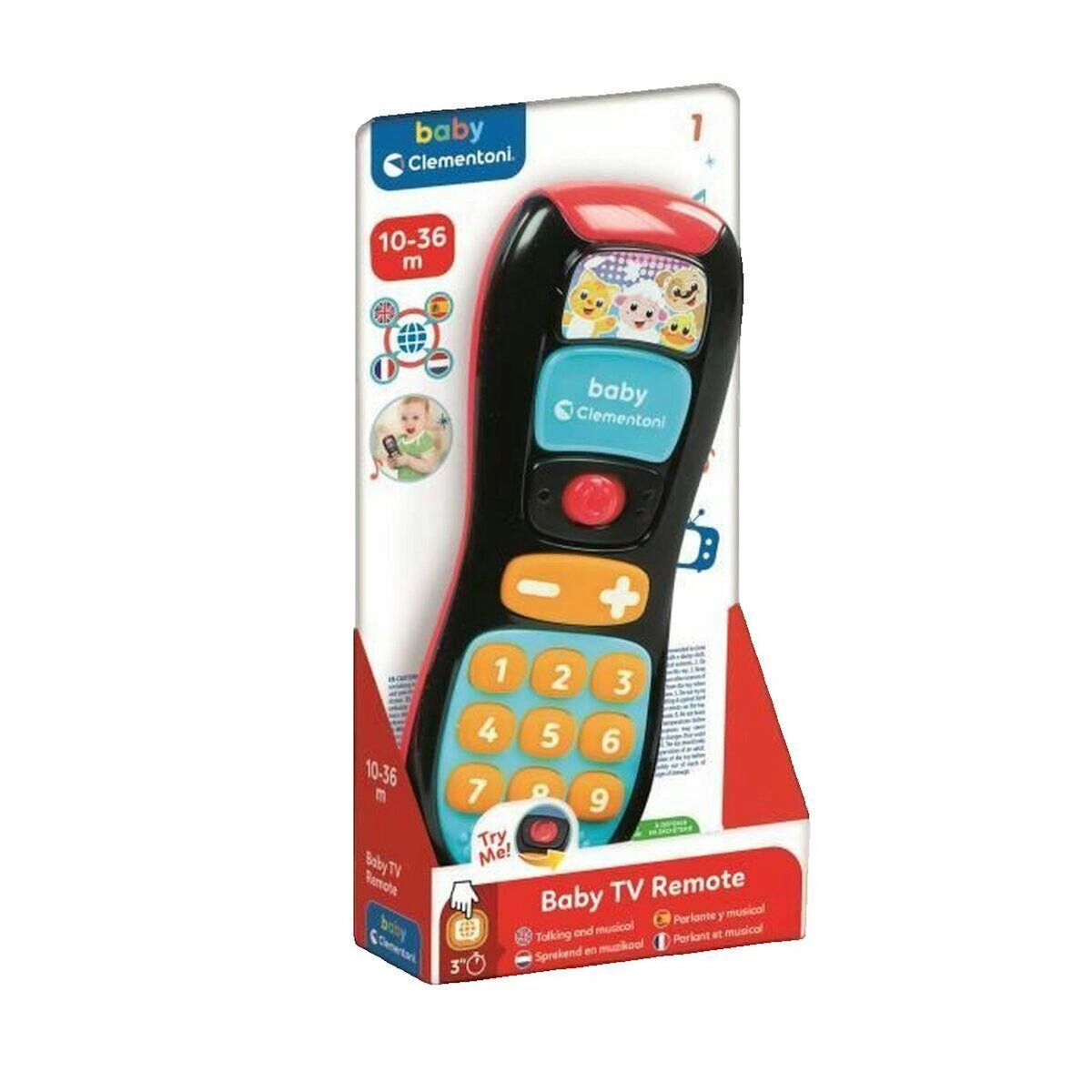 CLEMENTONI Jouet musical CLEMENTONI Télécommande interactive pour bébés