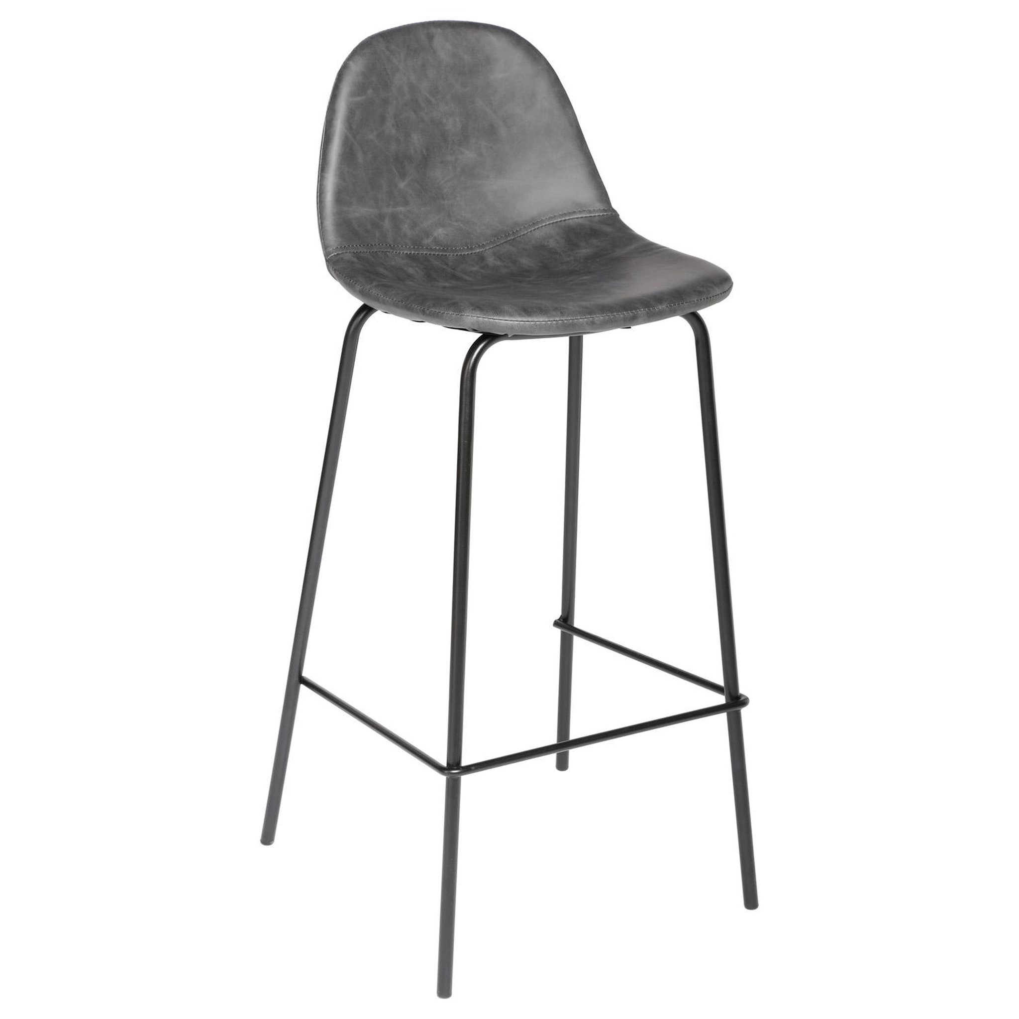Voir la diapositive 2 : TOILINUX Lot de 2 chaises de bar vladi