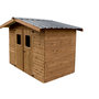Voir la diapositive 1 : Habrita Abri de jardin bois - Autoclavé - 7,07m²