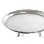Voir la diapositive 2 : Paris Prix Table d'Appoint Design  Viledo  54cm Argent