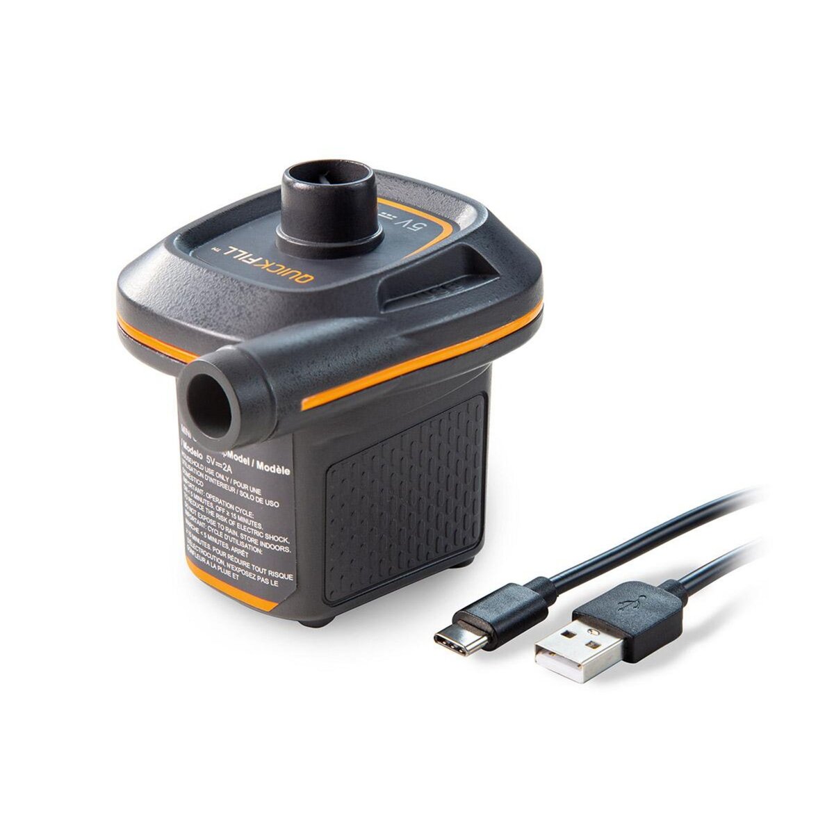 INTEX Mini gonfleur électrique 5 V avec port USB - Intex