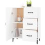 Voir la diapositive 4 : VIDAXL Buffet blanc 69,5x34x90 cm bois d'ingenierie