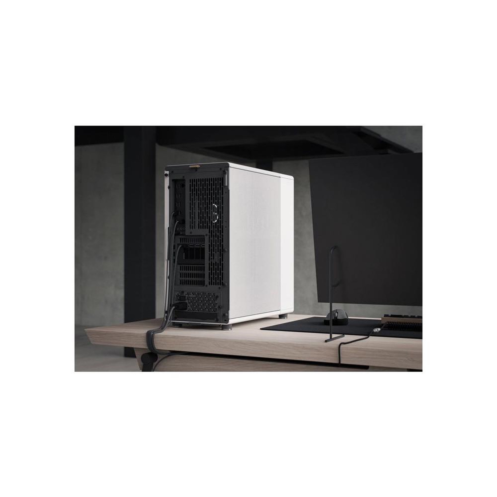 Voir la diapositive 6 : Fractal Design Boitier PC - FRACTAL DESIGN - North Chalk White TG Clear Tin