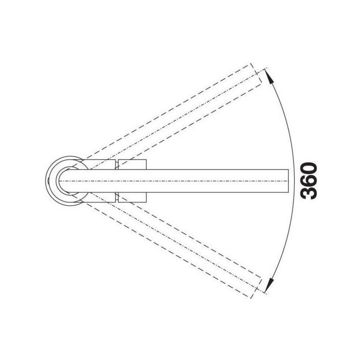 Blanco Mitigeur évier monocommande chromé - 519414