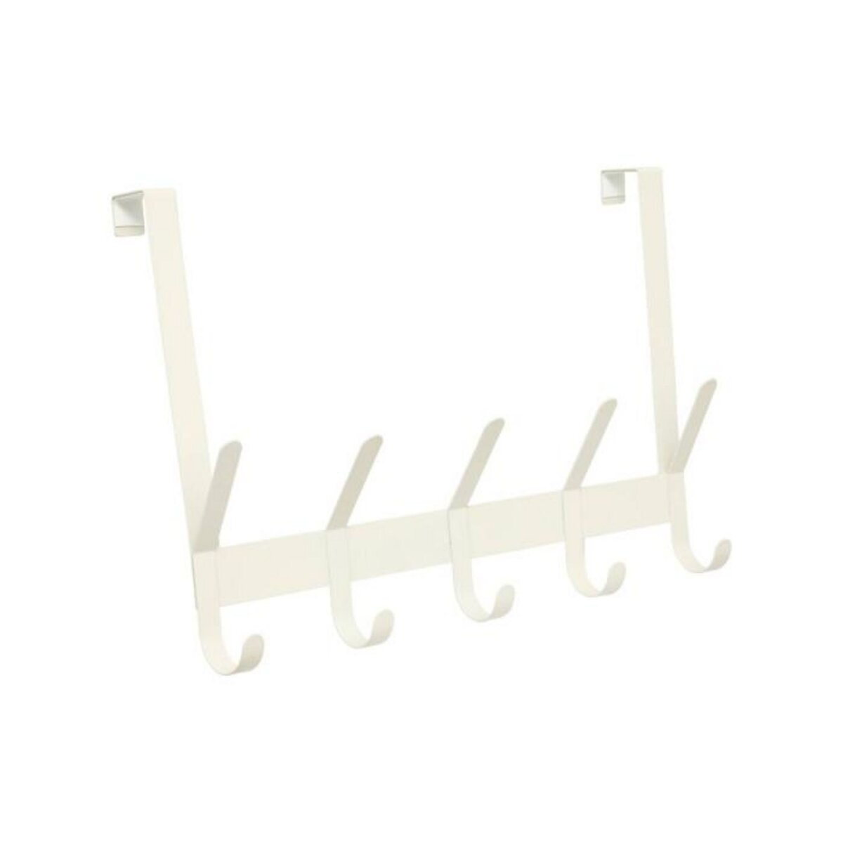 FIVE Patère de Porte 10 Crochets  Liny  40cm Argile