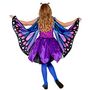 Voir la diapositive 3 : WIDMANN Déguisement papillon - Bleu/rose - Fille - 11/13 ans (145 à 158 cm)