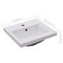 Voir la diapositive 6 : VIDAXL Lavabo encastre 42 x 39 x 18 cm Ceramique Blanc