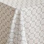 Voir la diapositive 3 : Paris Prix Nappe Antitache Imprimé  Costaria  145x240cm Naturel