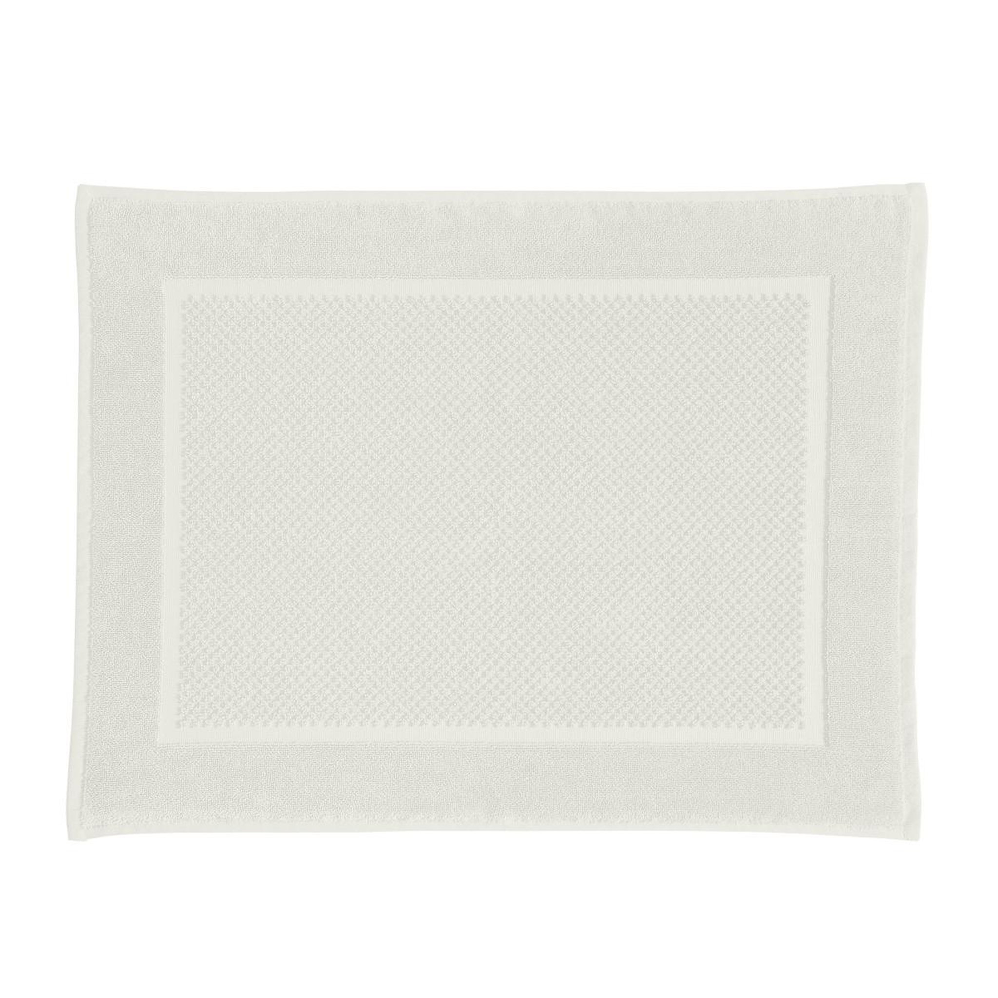Voir la diapositive 1 : GUY LEVASSEUR Tapis de bain uni en coton éponge Oeko-Tex 50x70cm