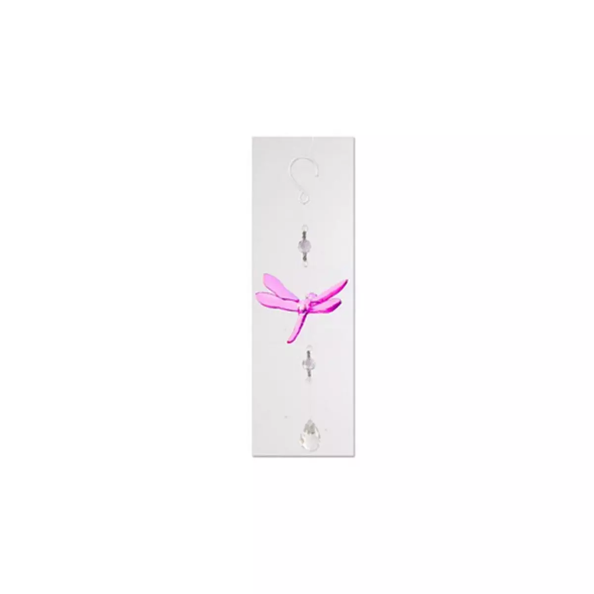 ATMOSPHERA Suspension décorative libellule en acrylique - Rose