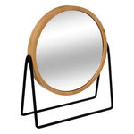 FIVE Miroir de Salle de Bain  Balançoire  20cm Naturel