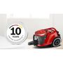Voir la diapositive 5 : BOSCH Aspirateur sans sac Pro animal rouge BGS41PET1