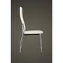 Voir la diapositive 5 : VIDAXL Chaises a manger lot de 4 blanc similicuir