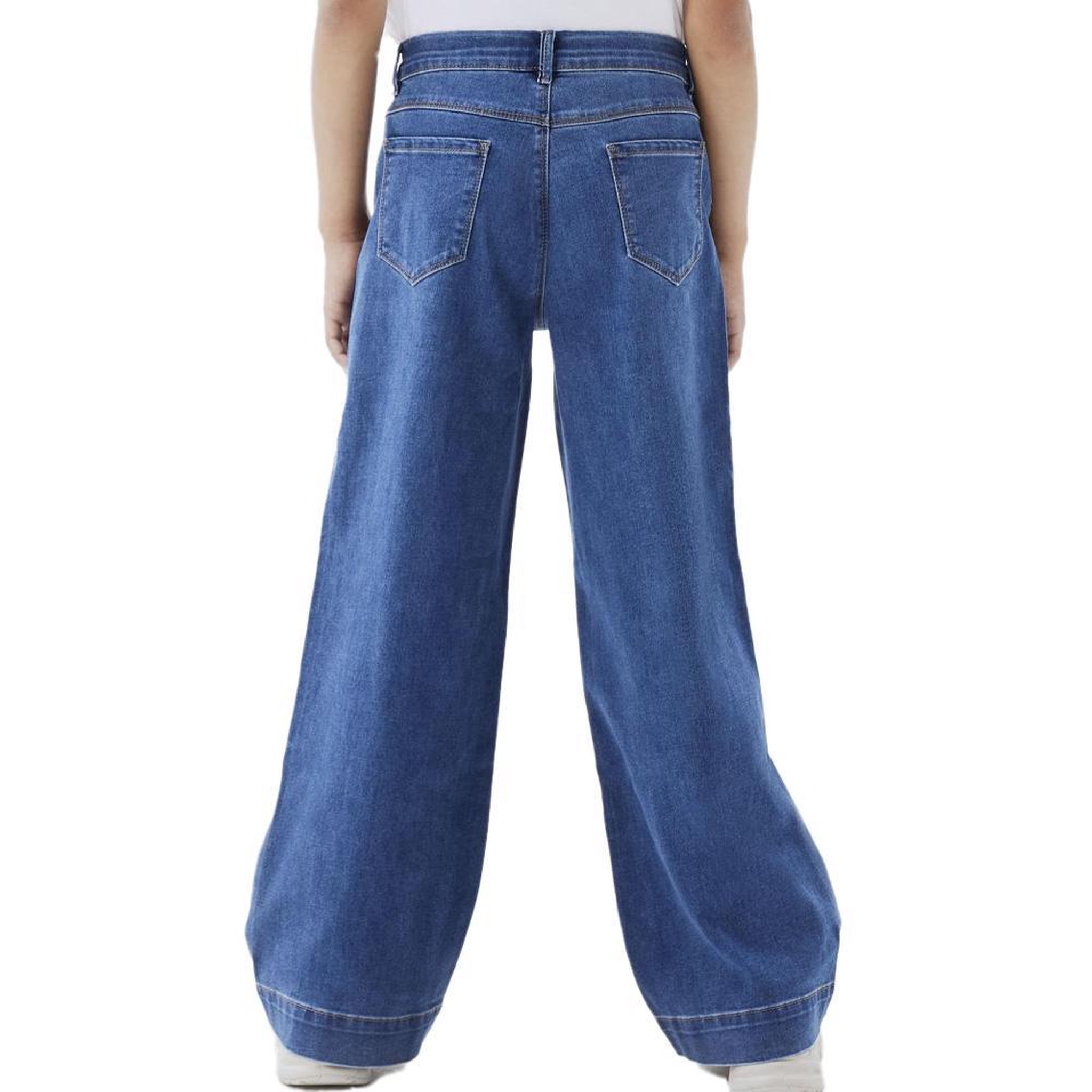 Voir la diapositive 2 : NAME IT Jean Loose Bleu Moyen Fille Name it Frose LBD