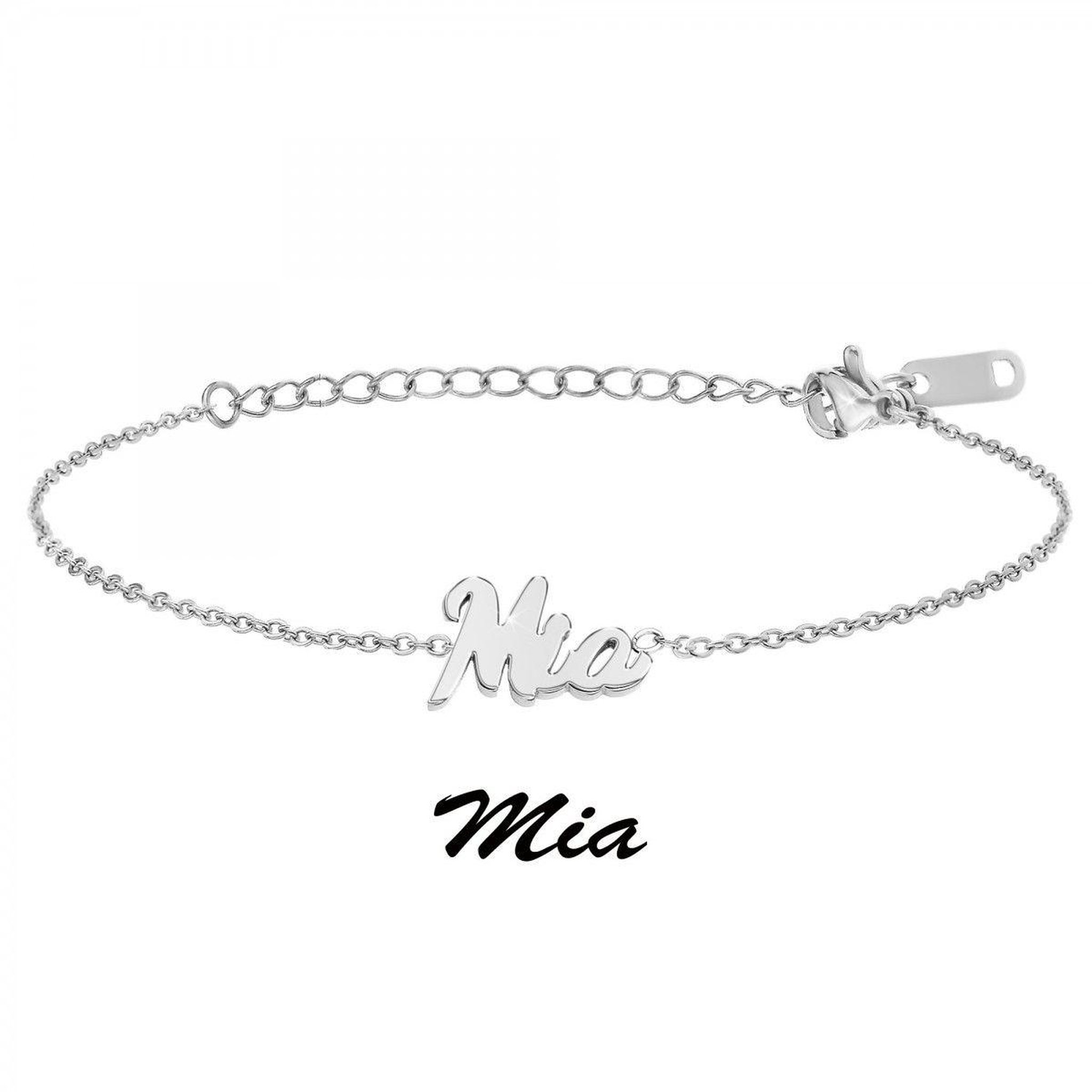 Voir la diapositive 3 : SC CRYSTAL Mia - Bracelet prénom