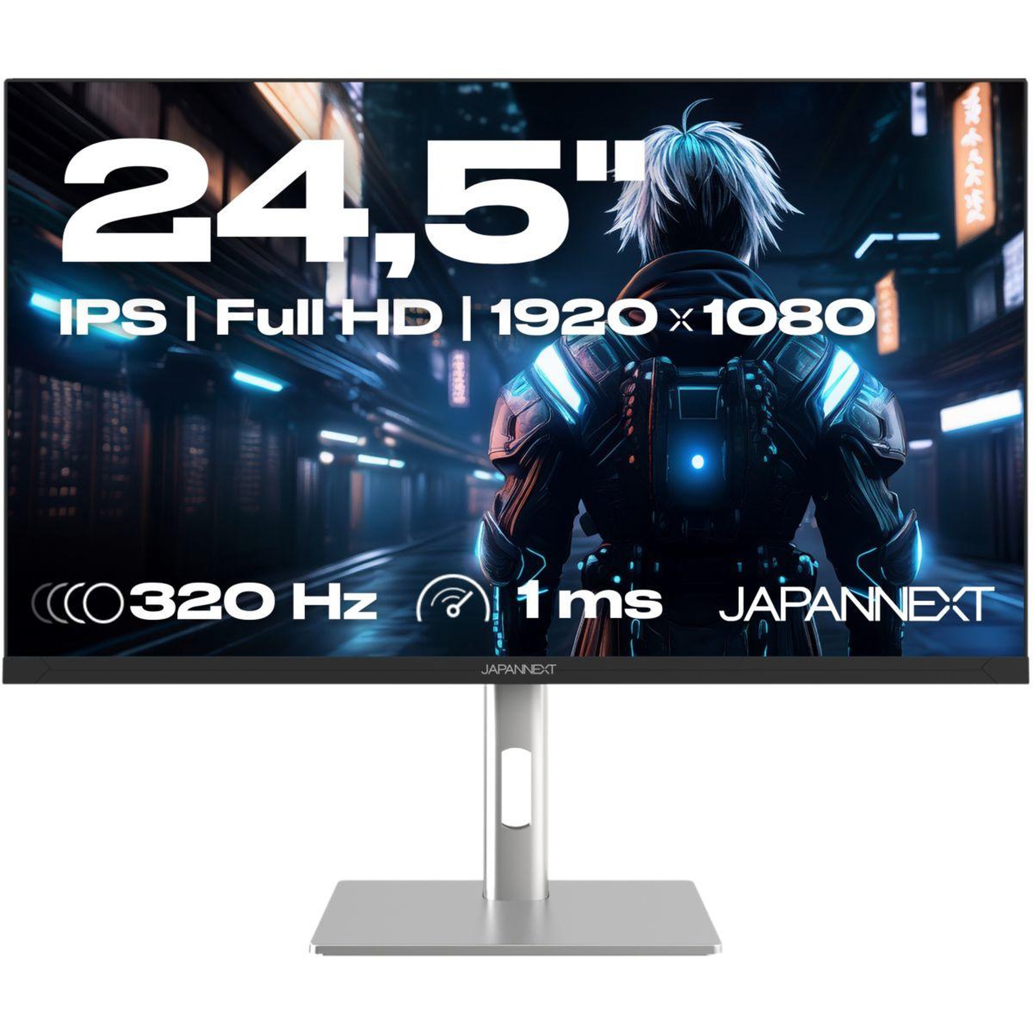 Voir la diapositive 2 : JAPANNEXT Ecran PC Gamer JN-IPS245G320F-HSP 24''