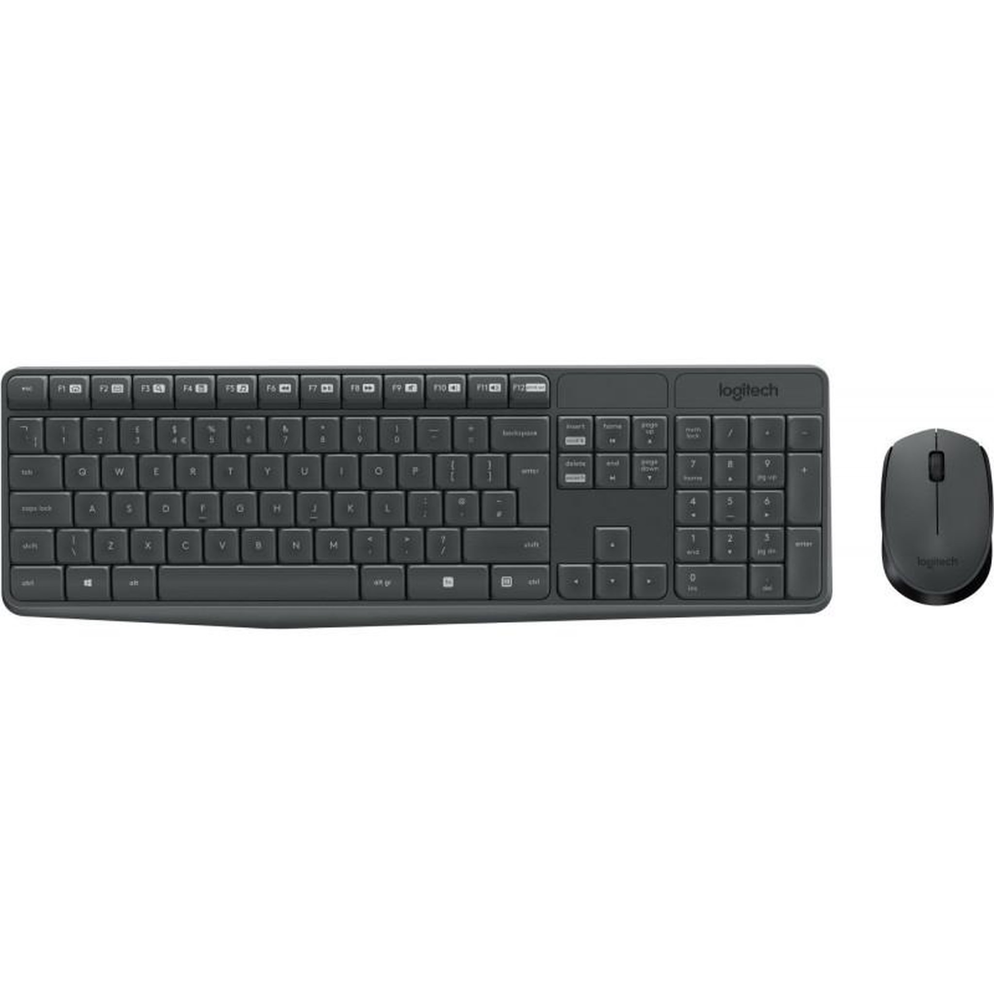 Voir la diapositive 6 : Logitech Clavier + Souris MK235 sans fil silencieux