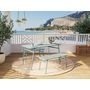 Voir la diapositive 1 : BEST MOBILIER Ribola - ensemble table et bancs de jardin - 4 personnes - vert