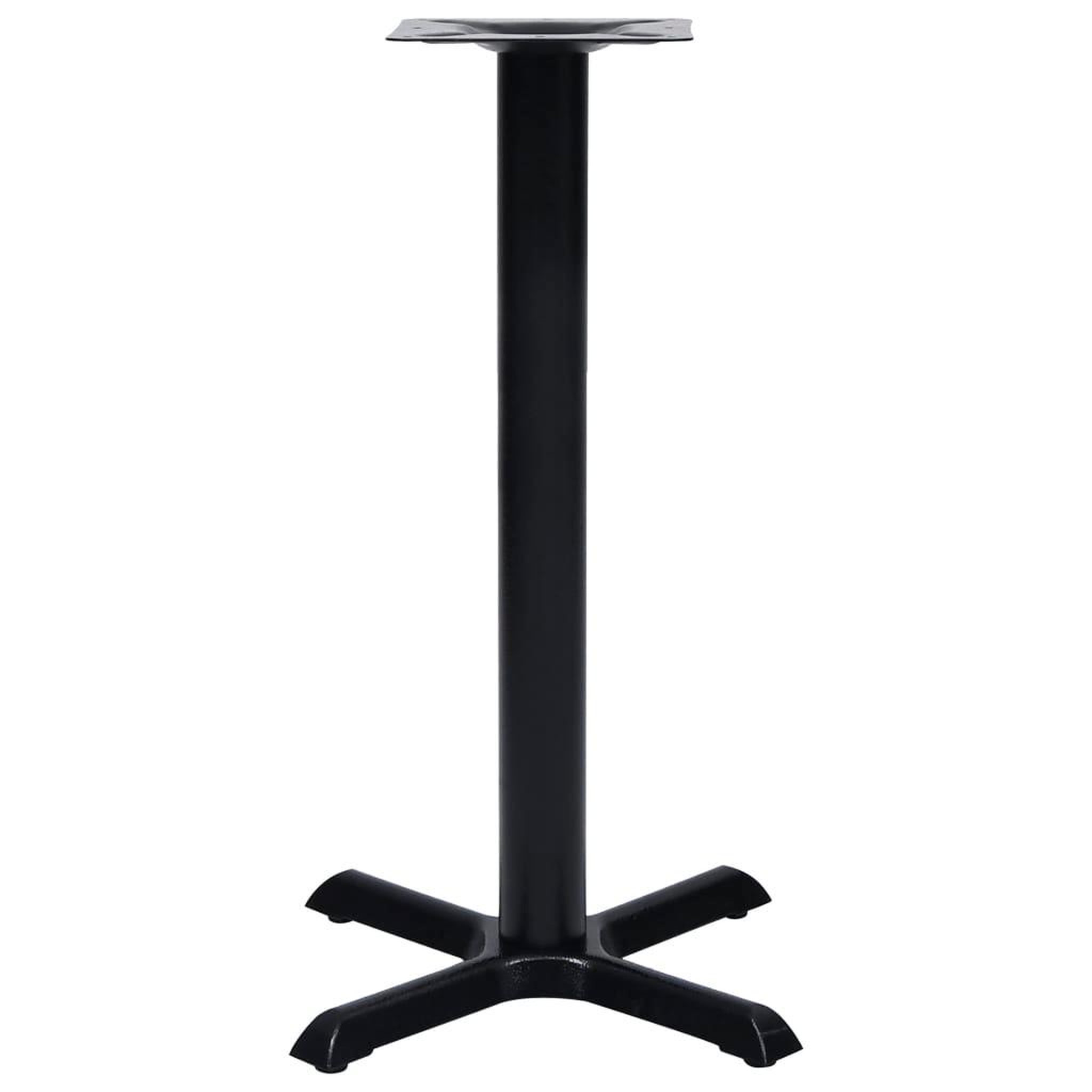 Voir la diapositive 3 : VIDAXL Pied de table de bistro noir 56x56x72 cm fonte