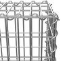 Voir la diapositive 4 : tectake Gabion rectangulaire gris 100 x 30 x 50 cm