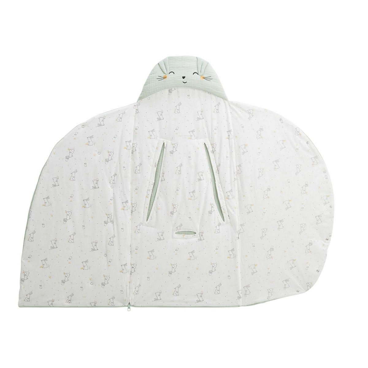 Petit Béguin Nid d'ange en gaze de coton Hello Baby