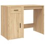 Voir la diapositive 5 : VIDAXL Bureau avec armoire chene sonoma bois d'ingenierie