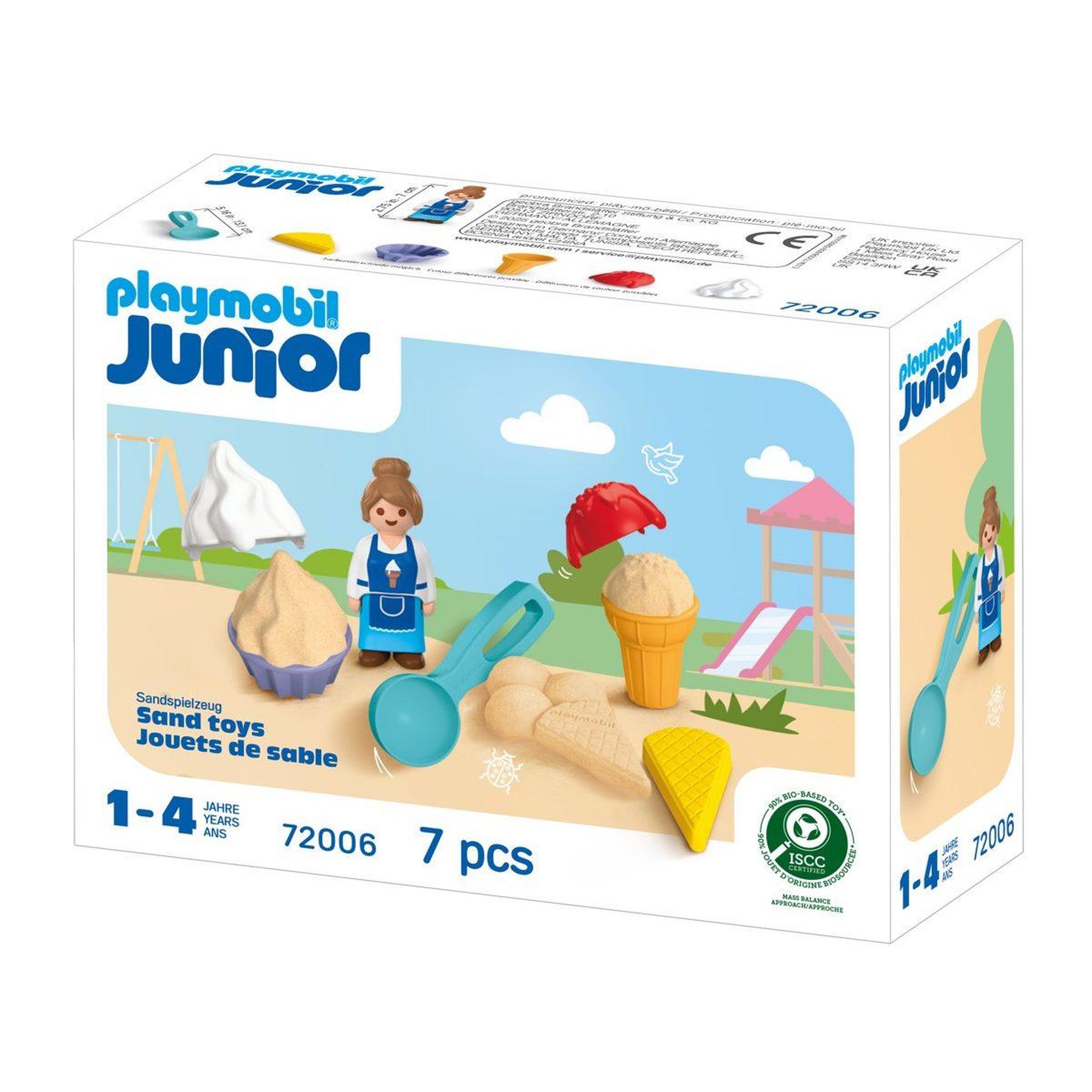 PLAYMOBIL 72006 junior sand kit de plage : le patissier