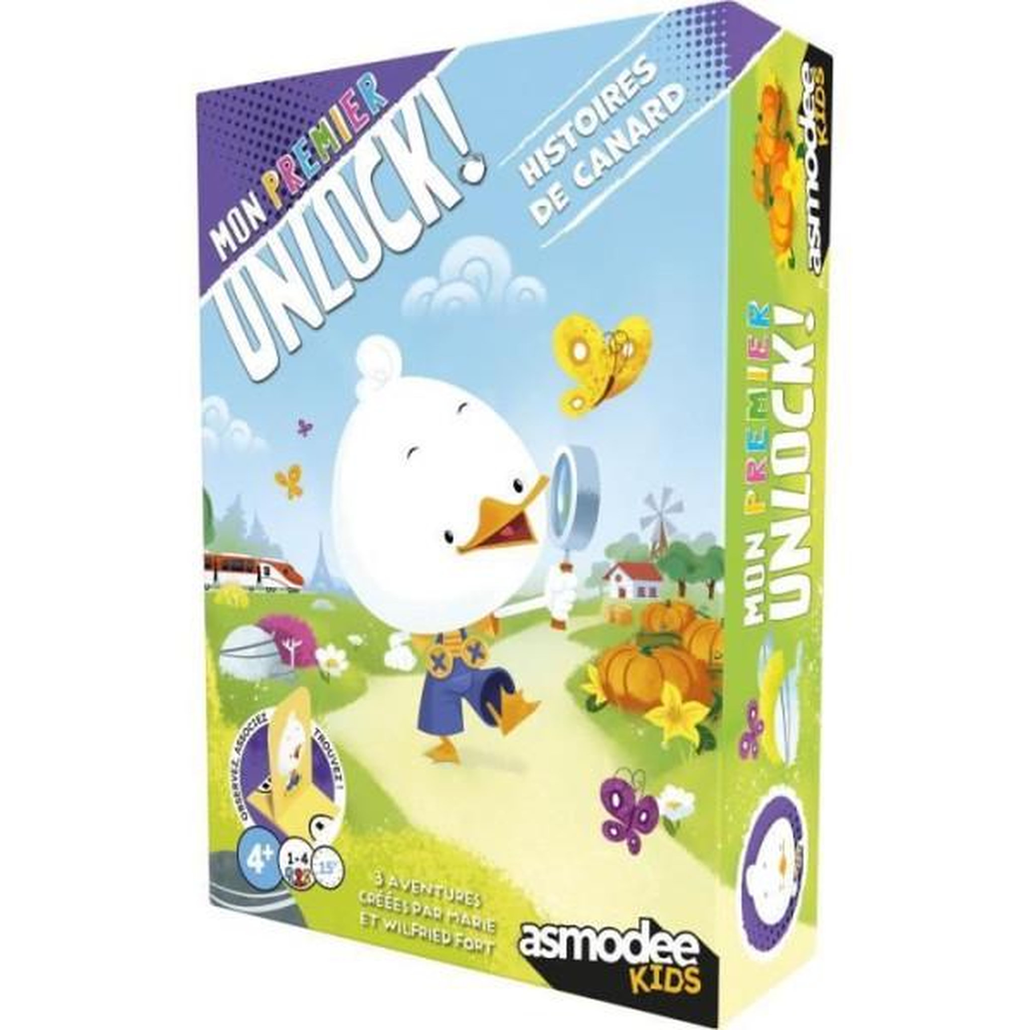 Voir la diapositive 3 : Asmodee Mon premier Unlock - Histoires de canard