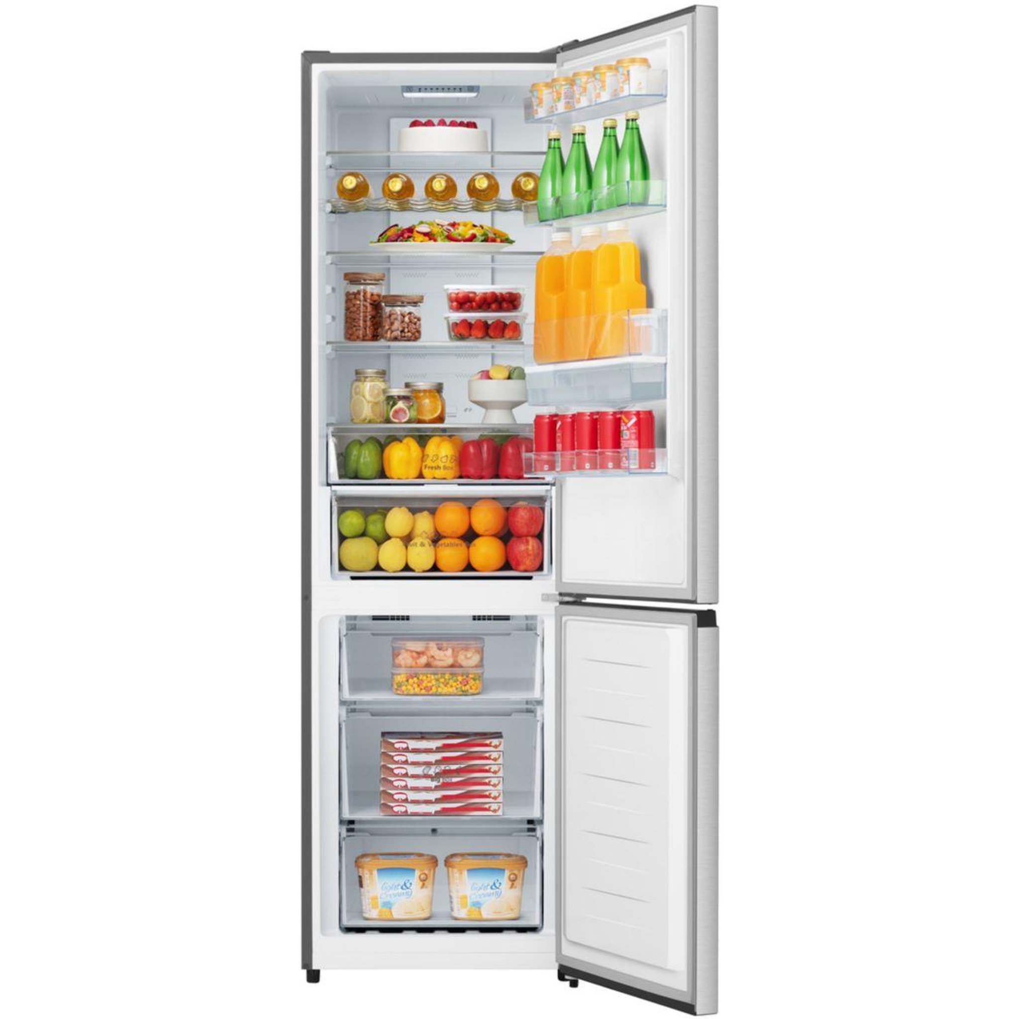 Voir la diapositive 3 : Hisense Réfrigérateur combiné rb435n4wce