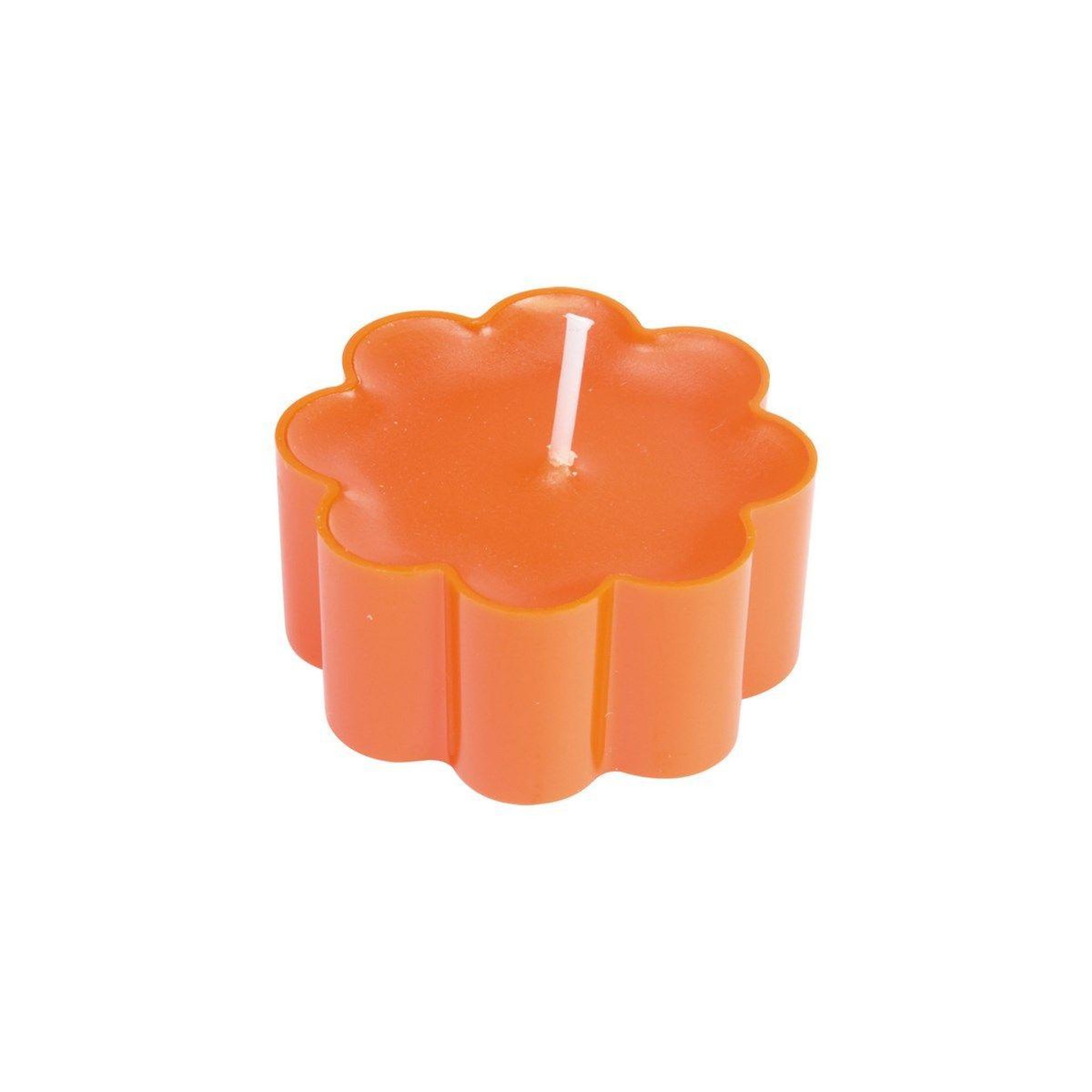 Voir la diapositive 2 : HOMEA Lot de 3 bougies chauffe-plat  chupa chups  3cm orange